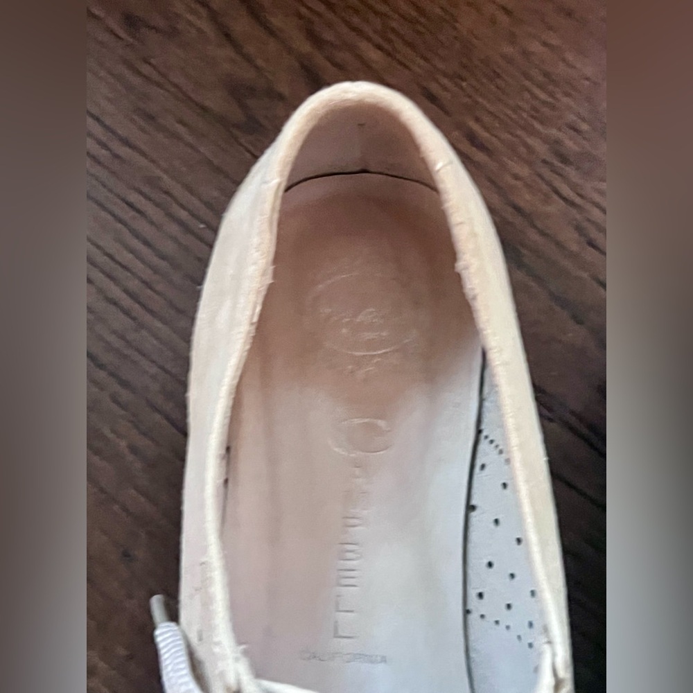 Jeffrey Campbell Miller Hand Made perforated Leather oxfords loafers Size Sz 8 - Picture 3 of 8